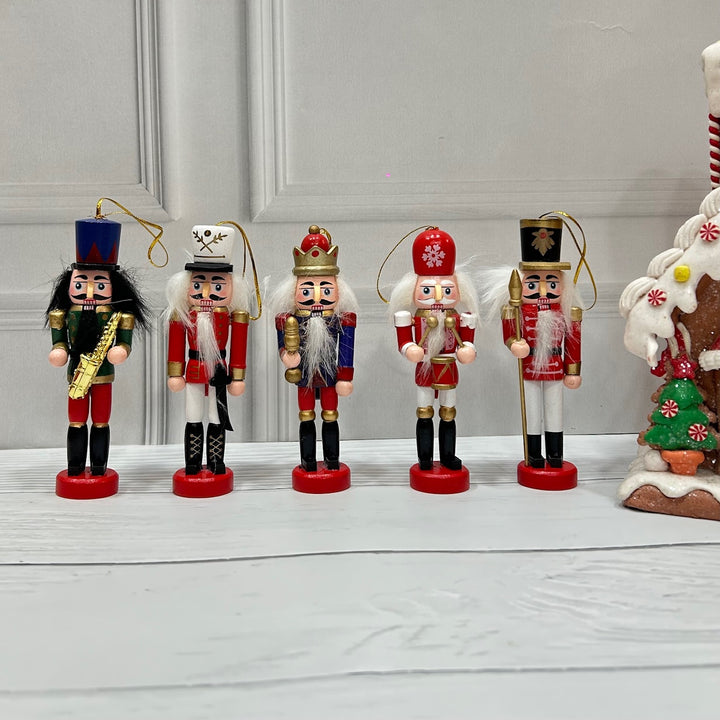 Babble Wrap Nutcracker Dynasty Ornaments (Set of 5)