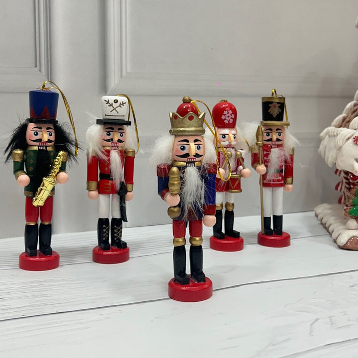 Babble Wrap Nutcracker Dynasty Ornaments (Set of 5)