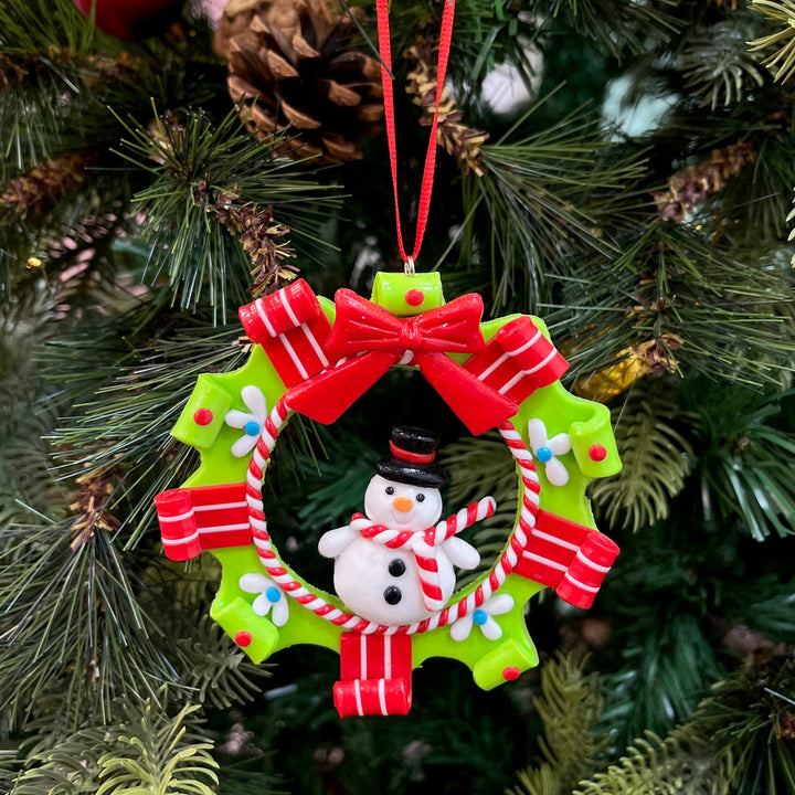 Babble Wrap Wreath Ornaments (Set of 3)
