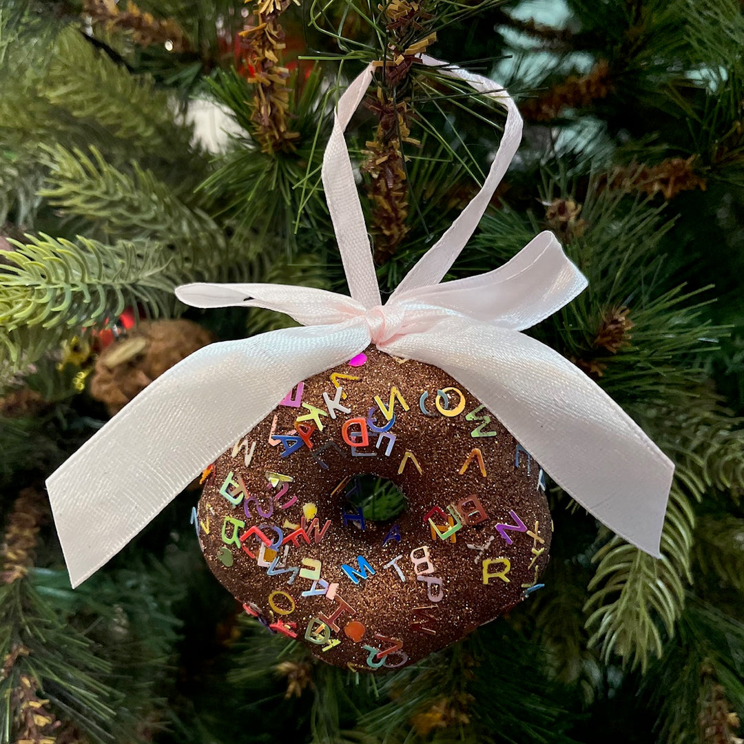 Babble Wrap Donut Dazzle Ornament