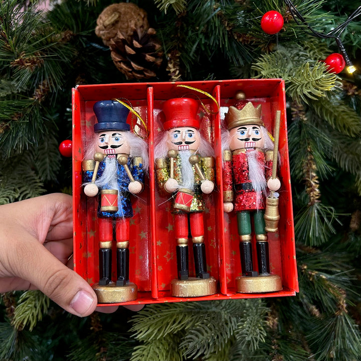 Babble Wrap Symphony Nutcracker Ornaments (Set of 3)