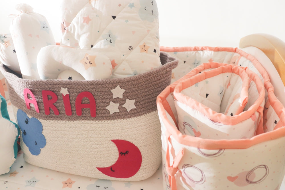 In The Sky - Organic Cot Bedding Gift Set