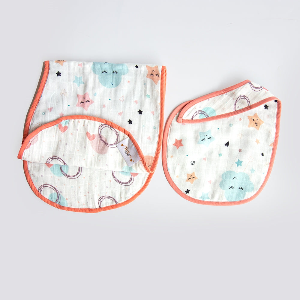 In The Sky Muslin Essentials - Set Of 6