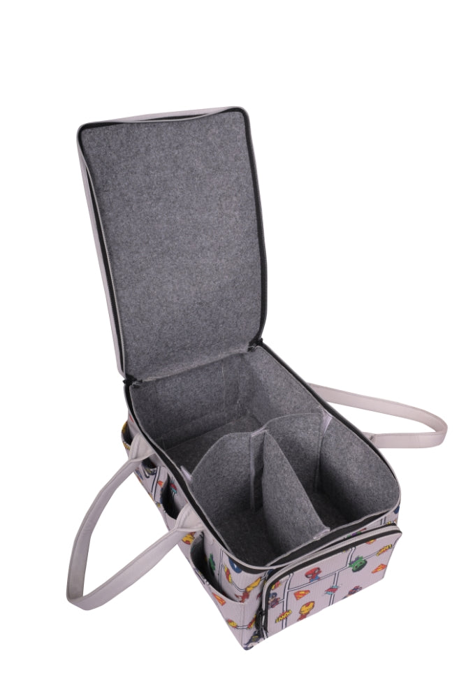Junior All in One Personalised Zipper Diaper Caddy