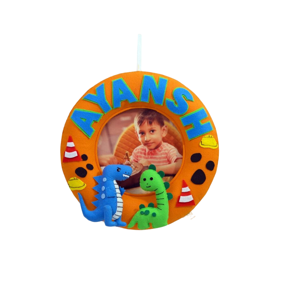Junior Dinoland Delights Personalised Photo Hoop