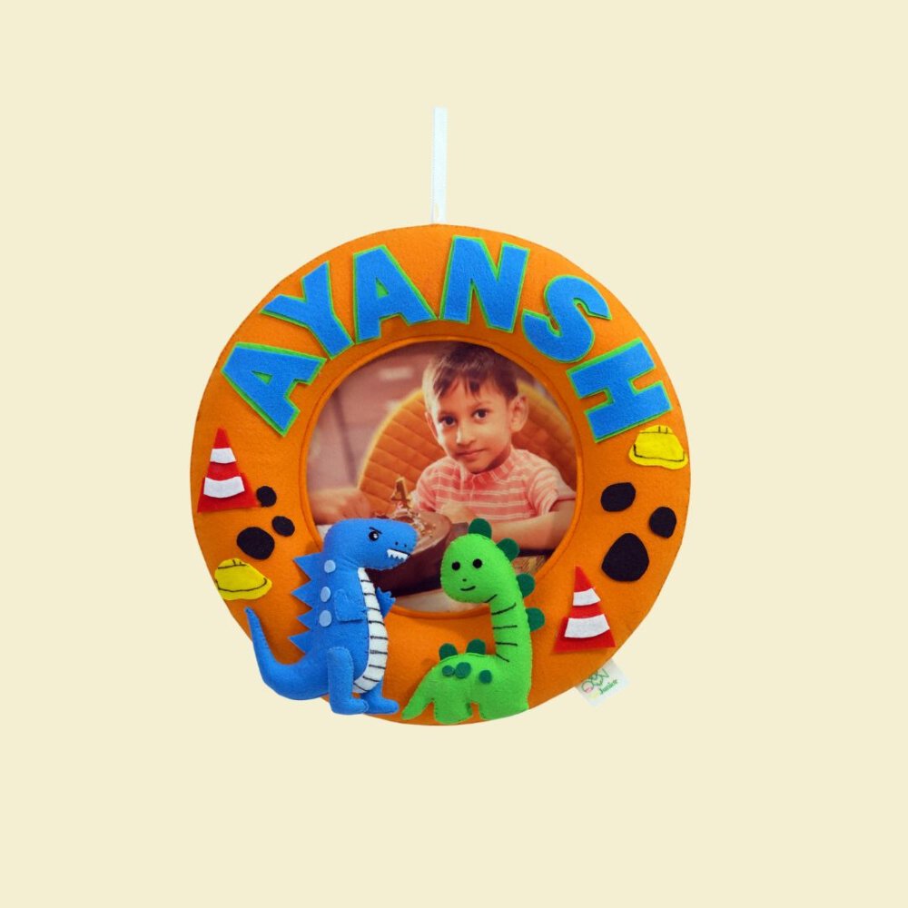 Junior Dinoland Delights Personalised Photo Hoop
