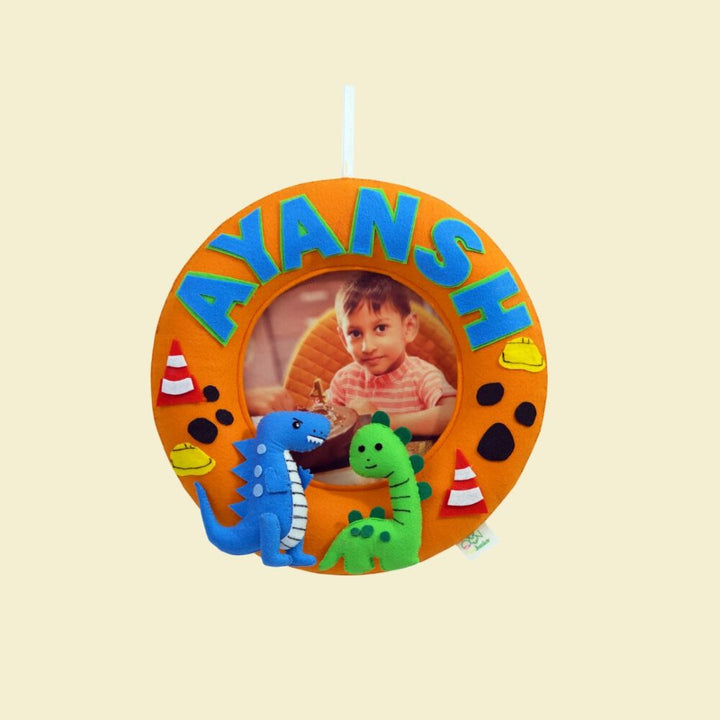 Junior Dinoland Delights Personalised Photo Hoop