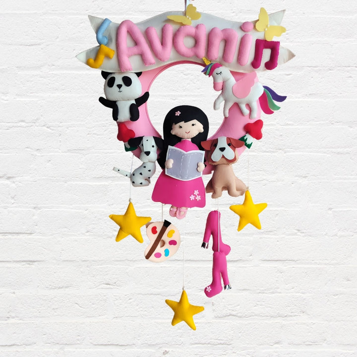 Junior Dog Lover Doll Name Ring