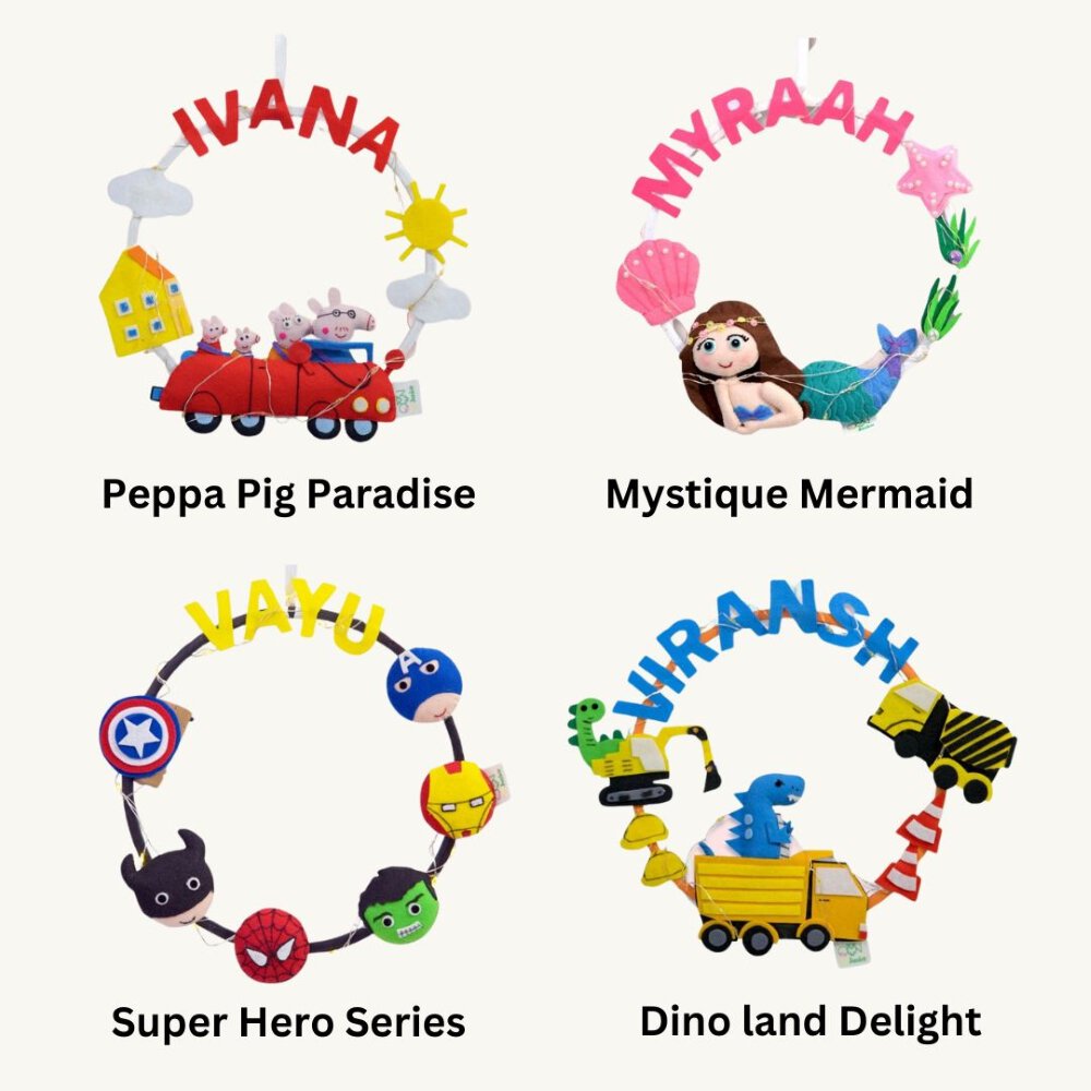 Junior Peppa Paradise Personalised Mini Hoop