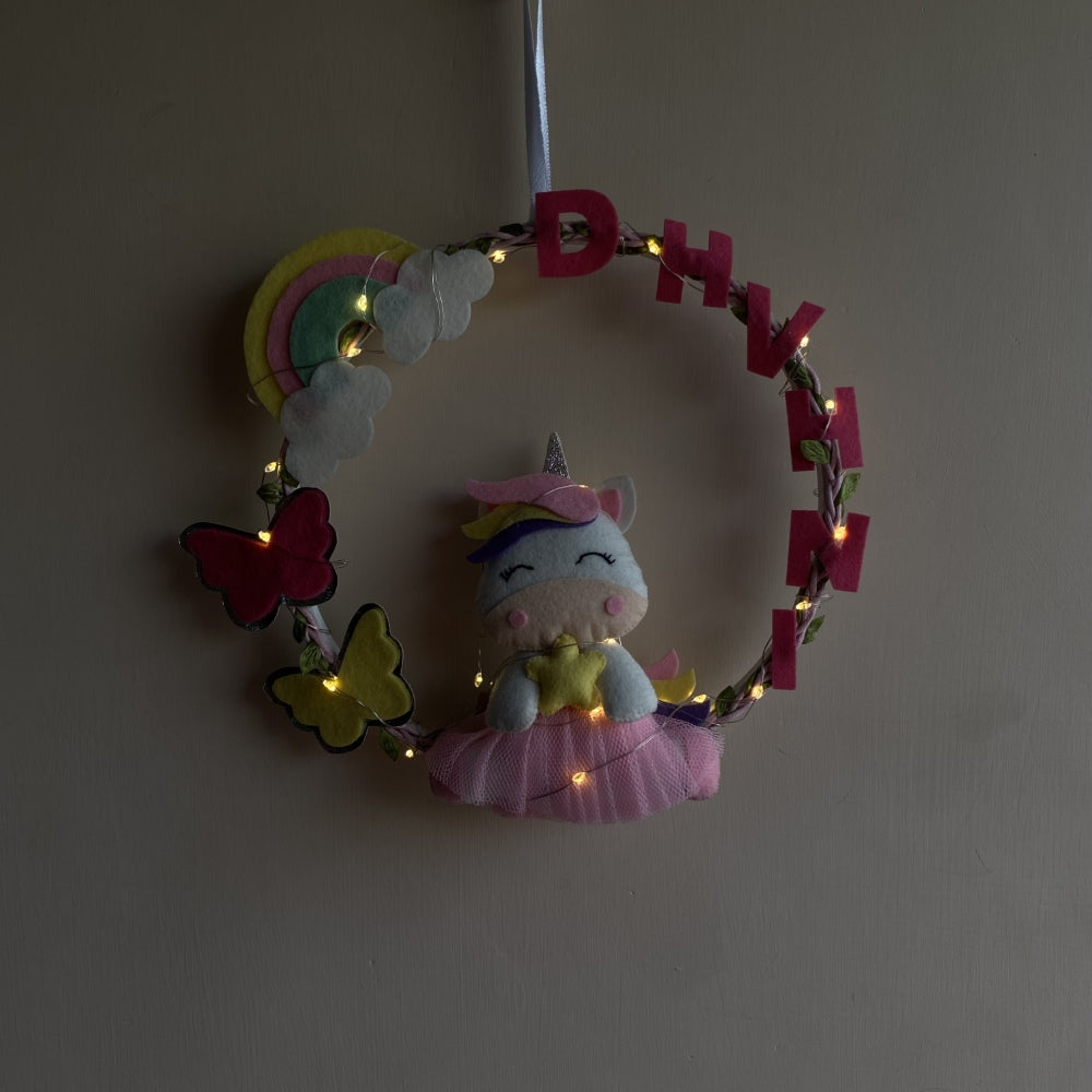 Junior Unicorn Dreams Mini Light Hoop