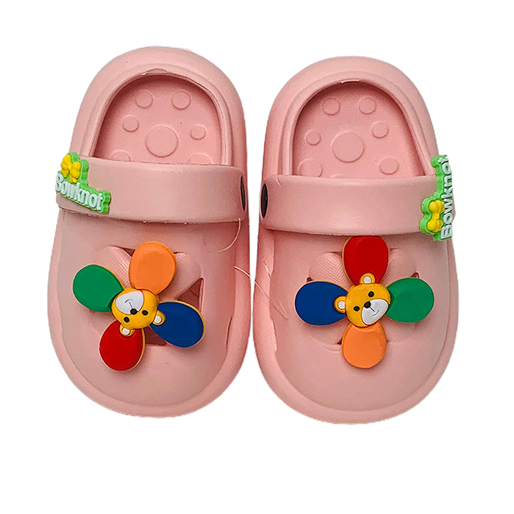 Little Surpise Box Pink Pinwheel Slip on Clogs, Summer/Monsoon all sea –  Babble Wrap