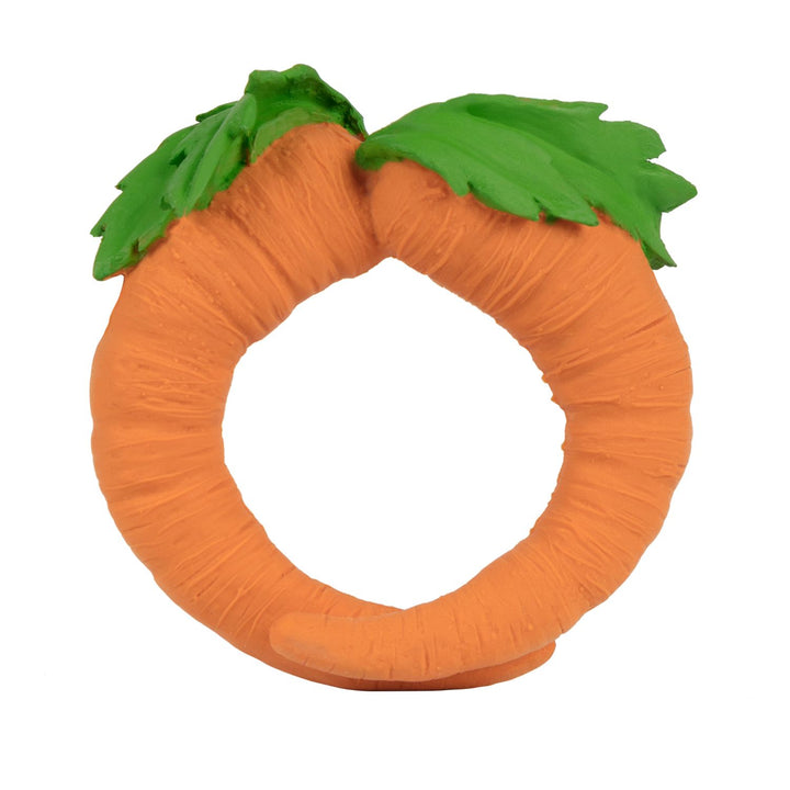 Cathy The Carrot Natural Rubber Teether