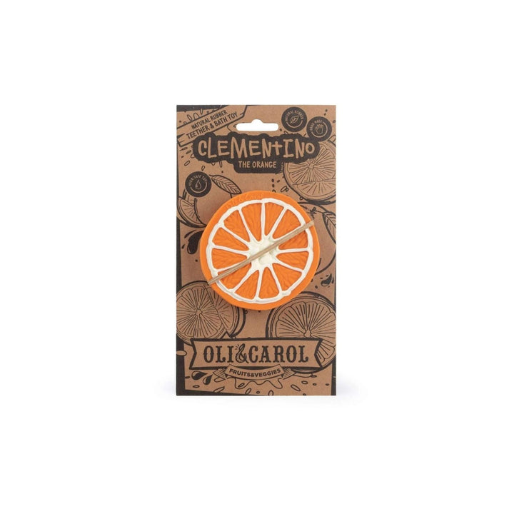 Clementino The Orange Natural Rubber Teether