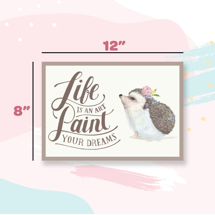 Life Paint Dreams Framed Wall Art (Set of 3)