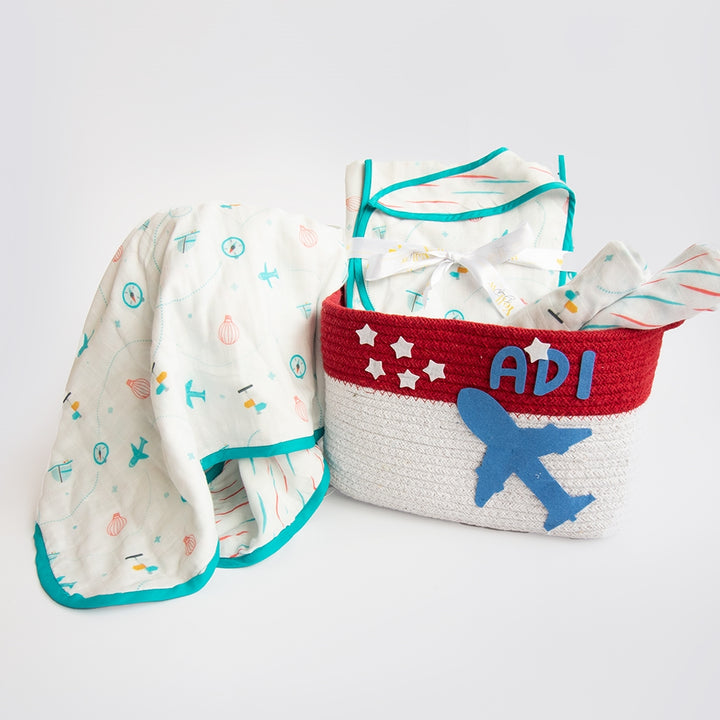 Lil Travellers & Doodle Rain-  Essentials Gift Basket