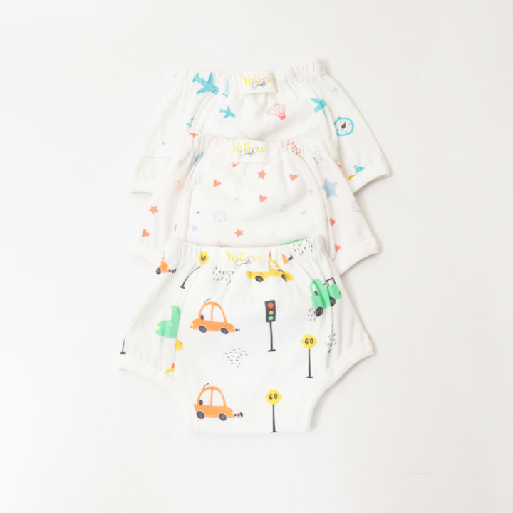 Lil Travellers (Set Of 3) Pull-Up Toddler Training Pants