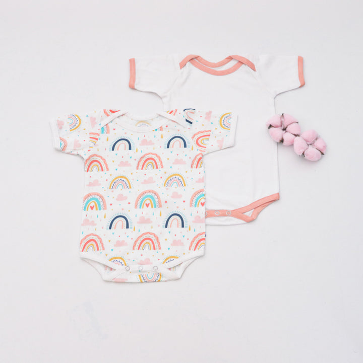 Look For Rainbows Bodysuits - Set Of 2