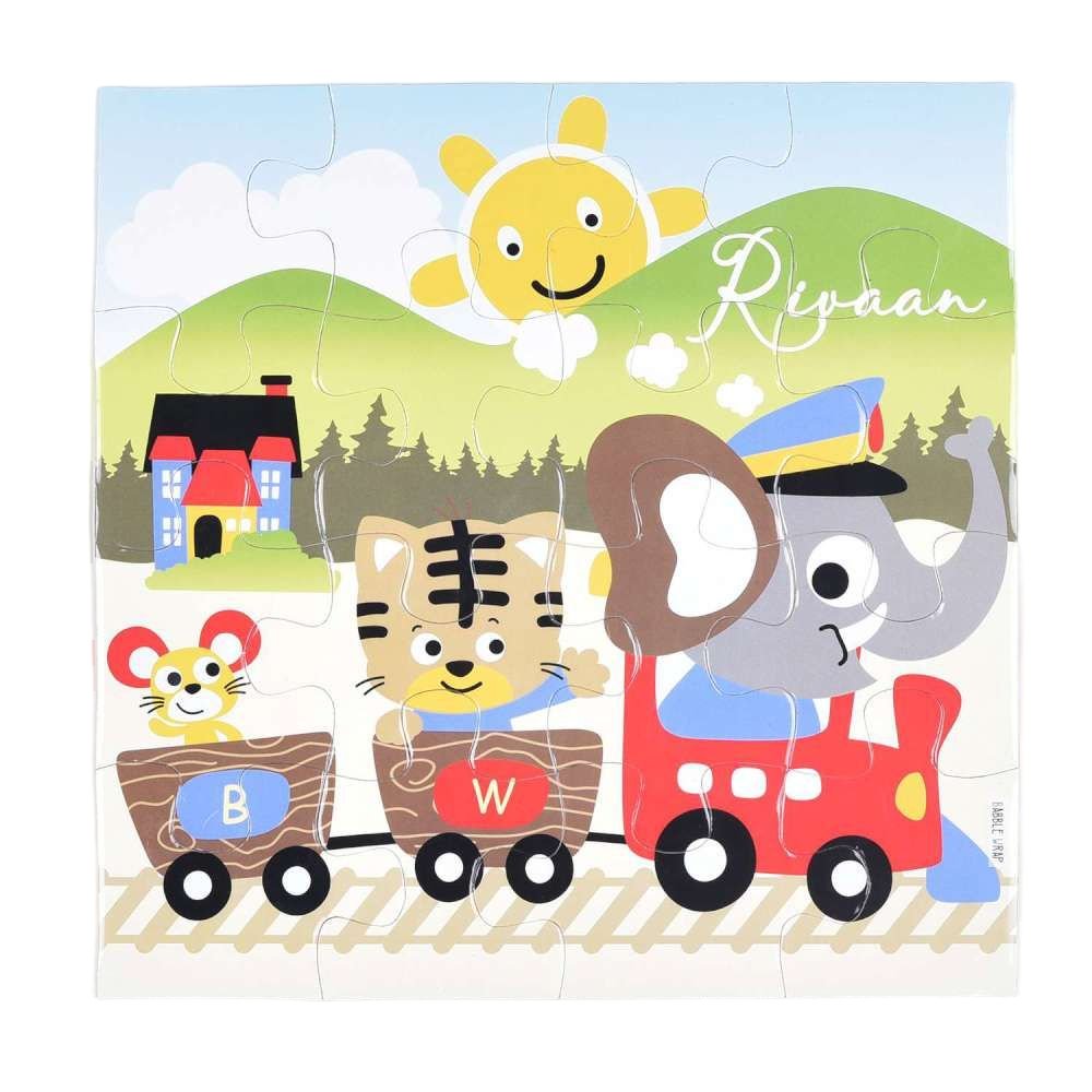 Magnetic Puzzles - Ellie on a Train