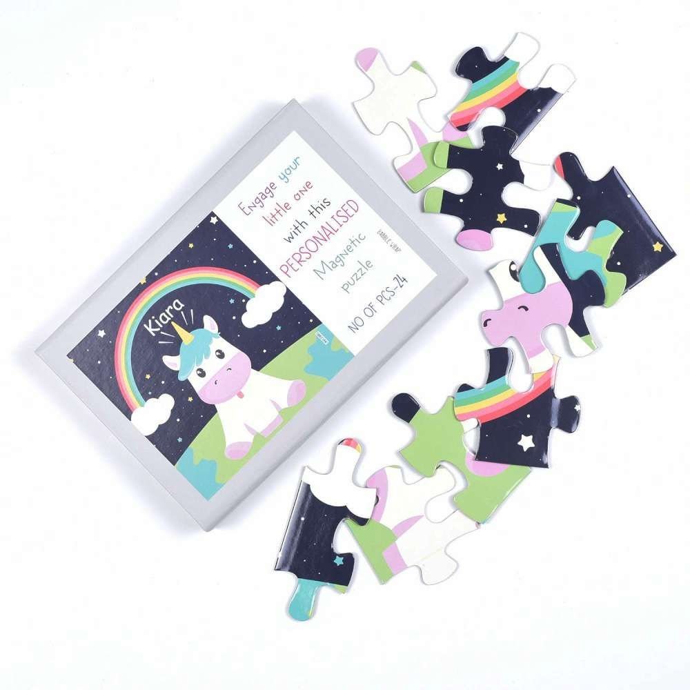 Magnetic Puzzles - Rainbow Unicorn