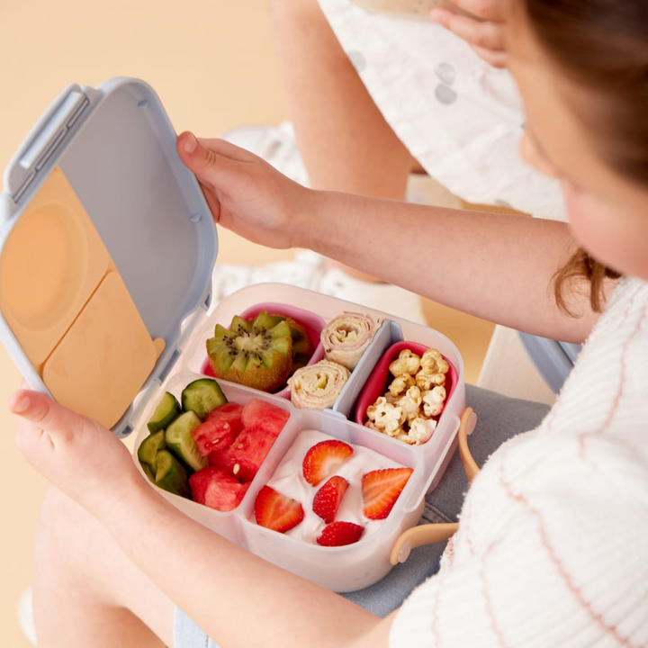 Mini Lunch Box Feeling Peachy Light Blue