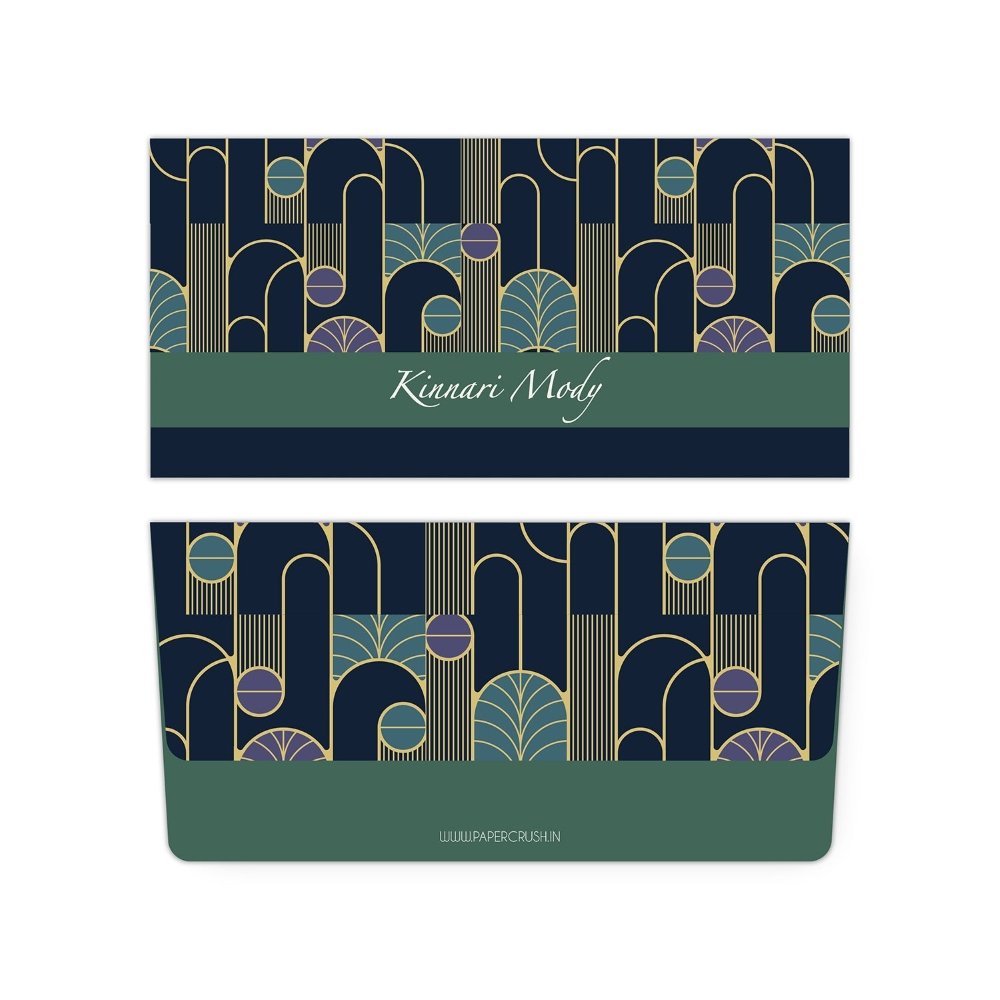 Money Envelopes - Blue & Bold (Set of 25)