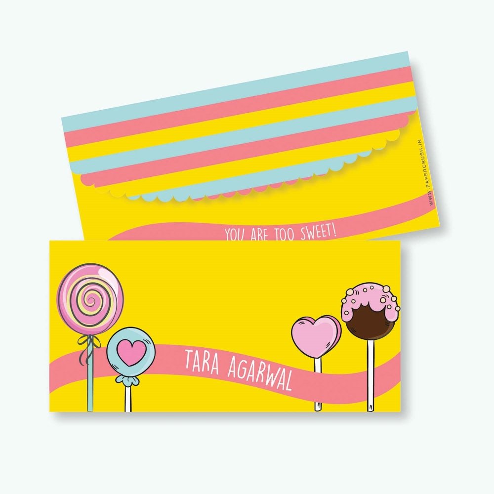 Money Envelopes - Candy Land (Set of 25)