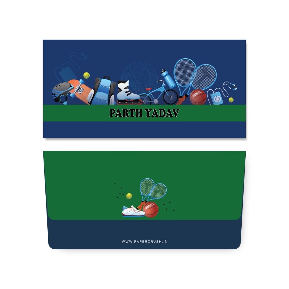 Money Envelopes - Get Sporty (Set of 25)