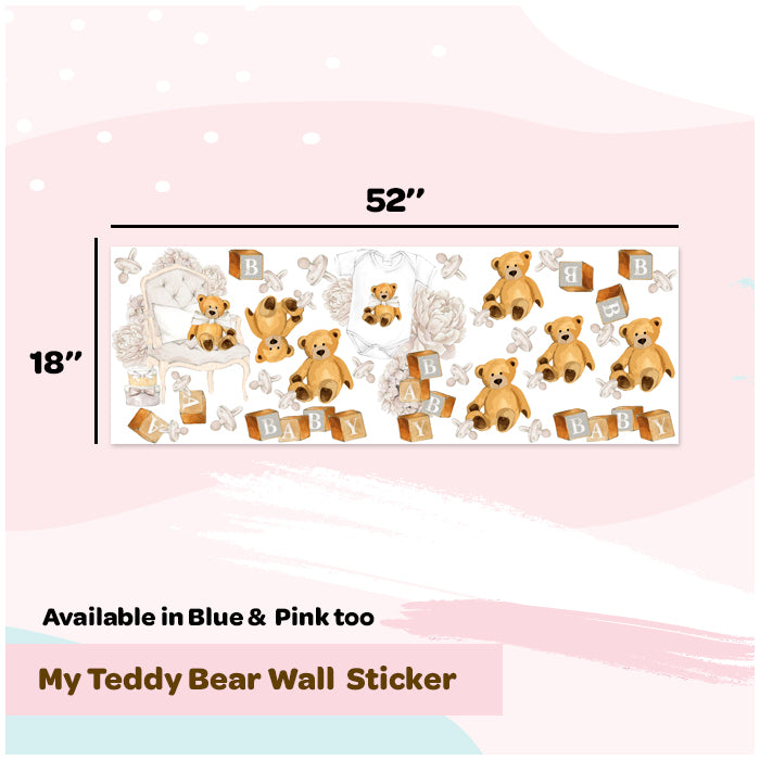 My Teddy Bear Wall Stickers for Kids Room