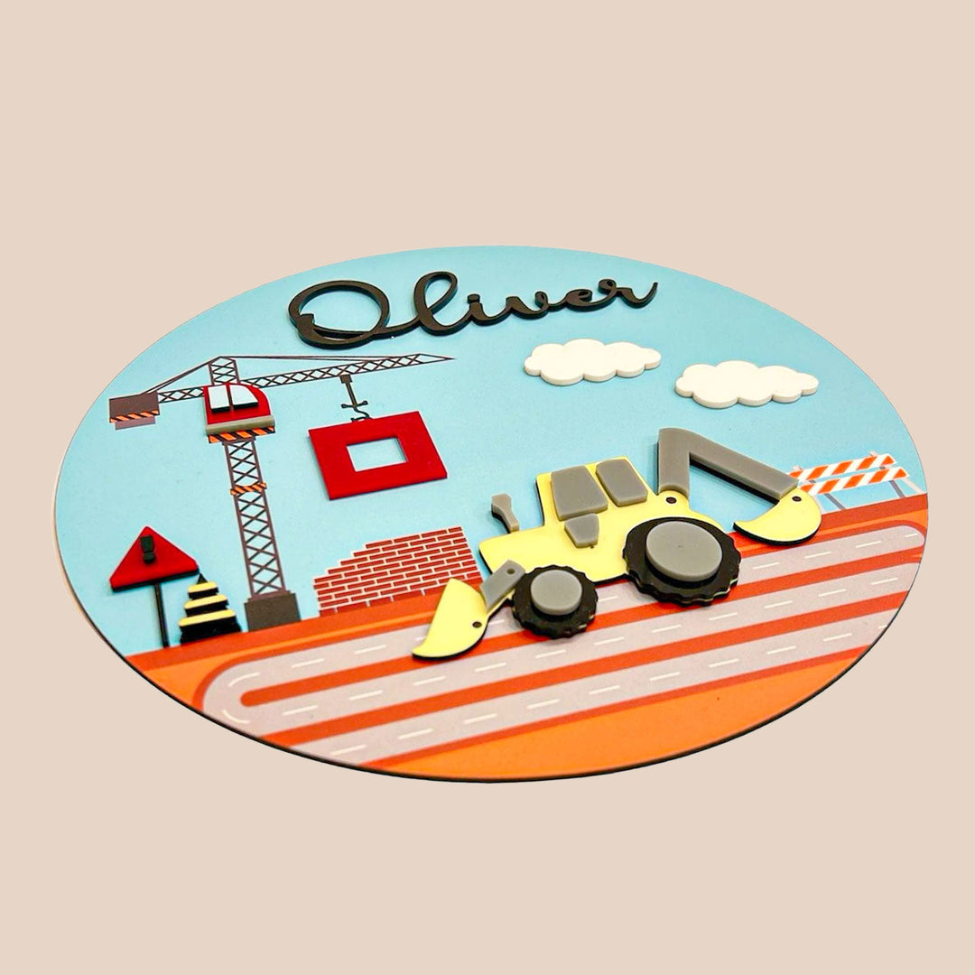 Name Plaque- Construction