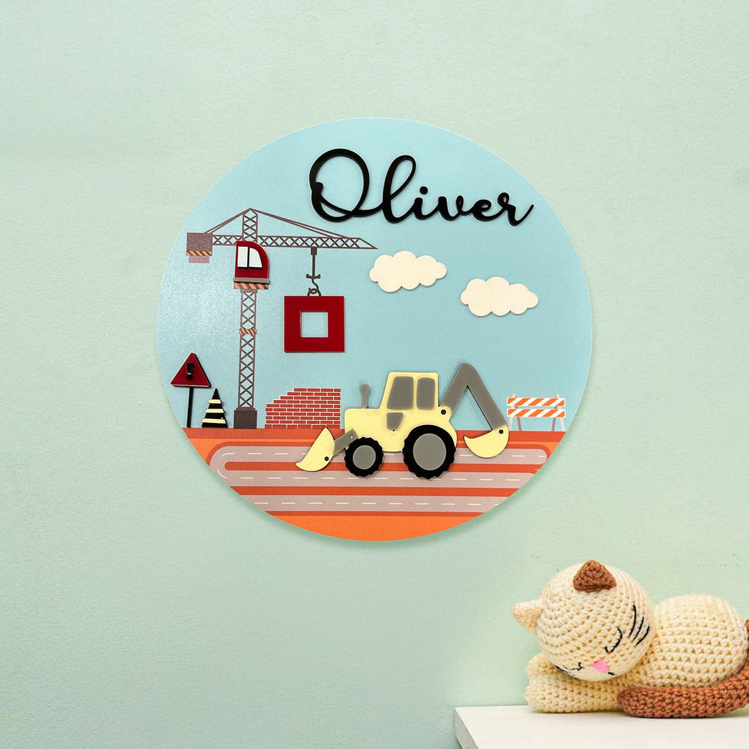 Name Plaque- Construction