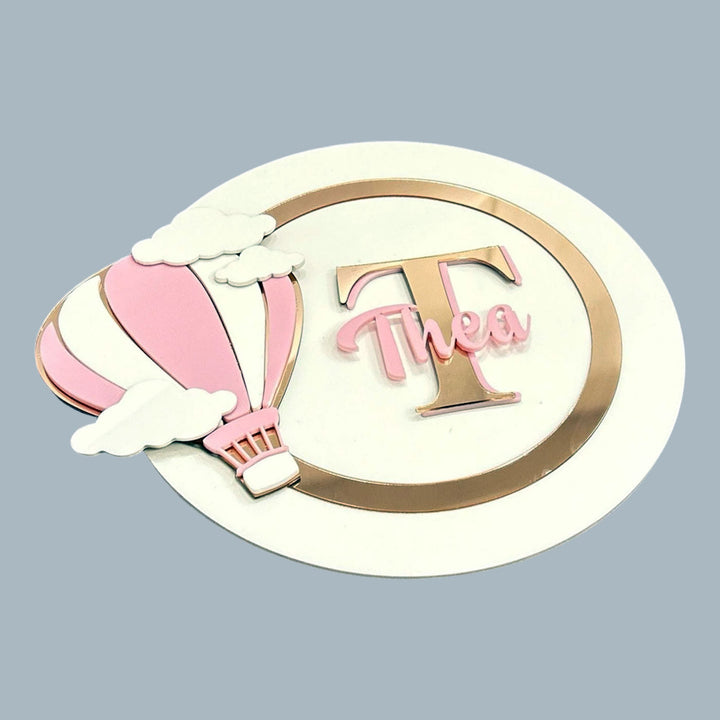 Name Plaque- Hot Air Balloon
