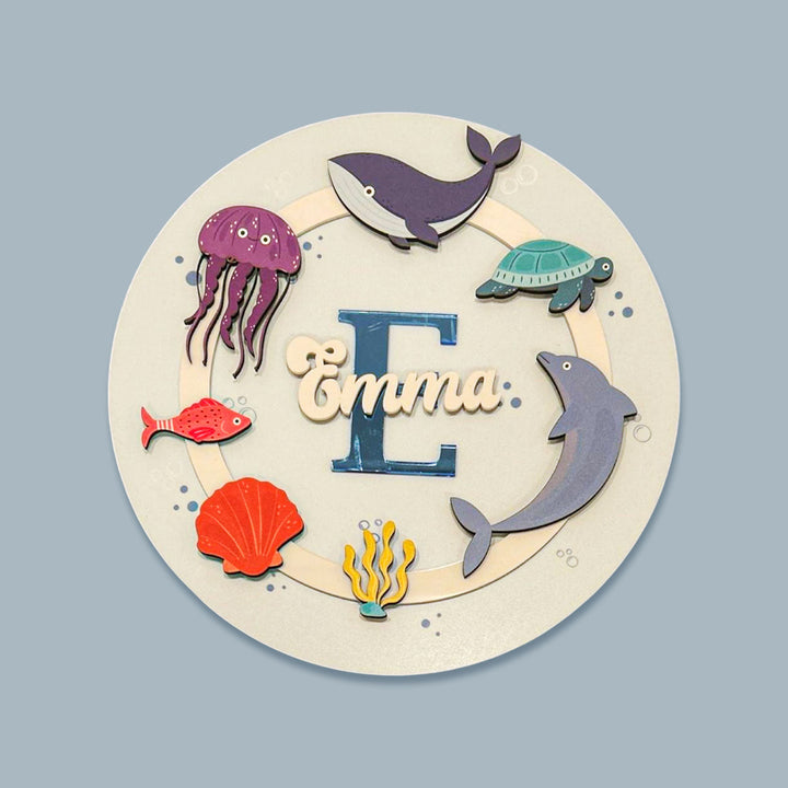 Name Plaque- Marine Marvels