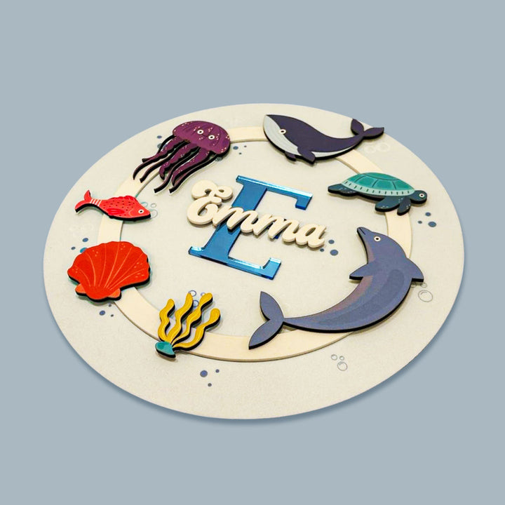 Name Plaque- Marine Marvels