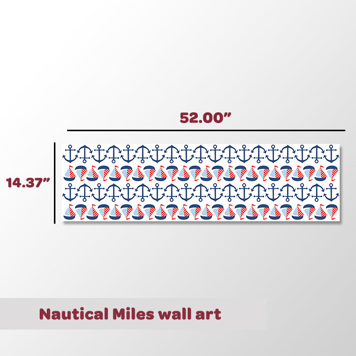 Nautical Miles Wall Art Stickers