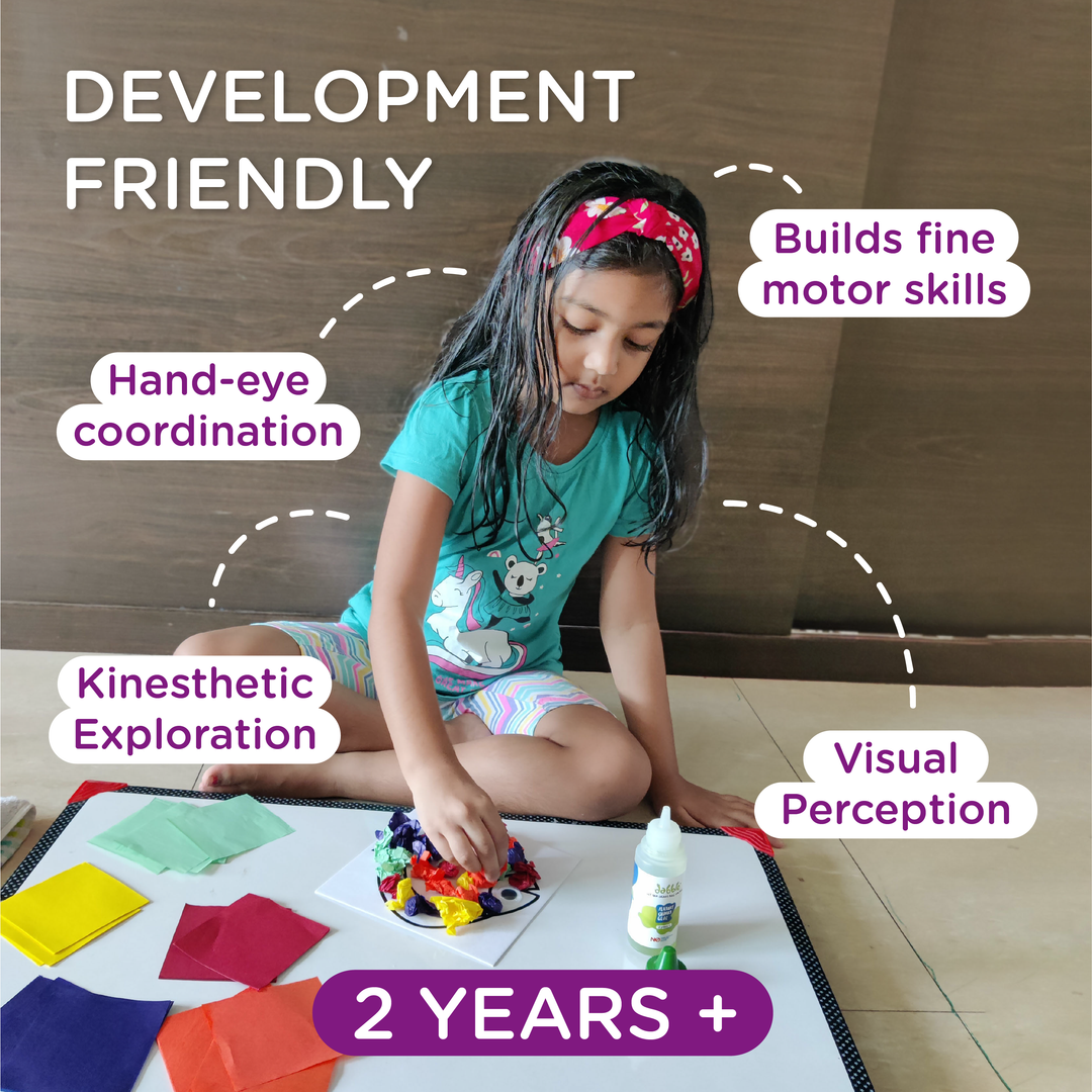Preschool Art And Craft Kit | Sensory Rich-Art Kit For Preschoolers