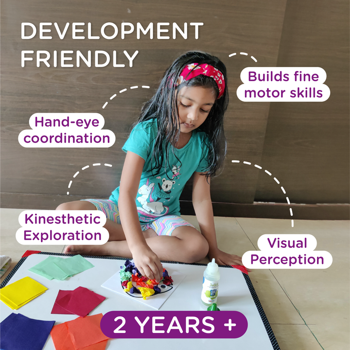 Preschool Art And Craft Kit | Sensory Rich-Art Kit For Preschoolers