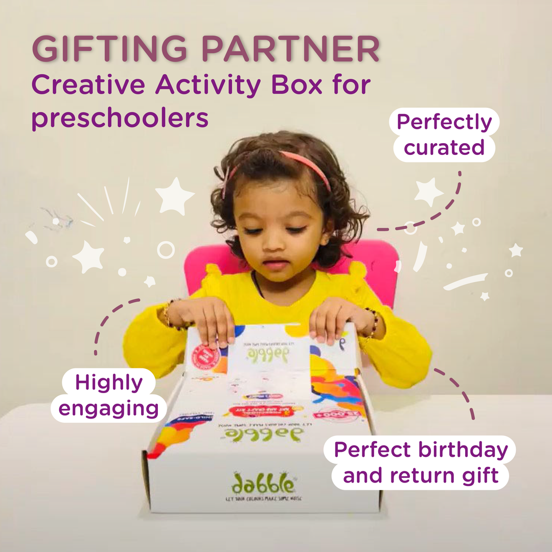 Preschool Art And Craft Kit | Sensory Rich-Art Kit For Preschoolers