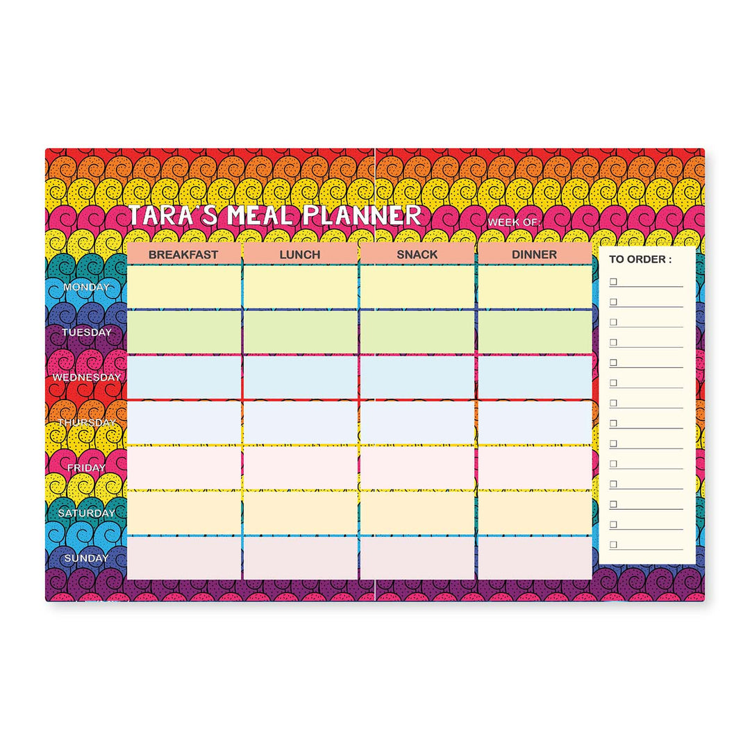 Meal Planner - Riding Rainbows