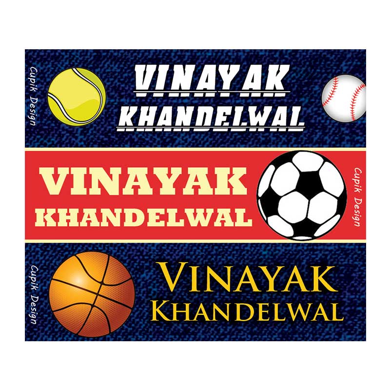 Champ Waterproof Stickers - Rectangular