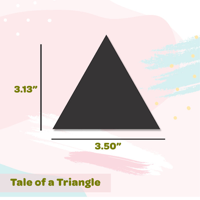 Tale Of A Triangle Mini Wall Art Stickers