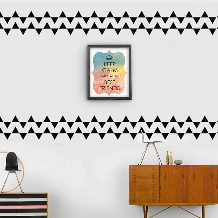 Tale Of A Triangle Mini Wall Art Stickers