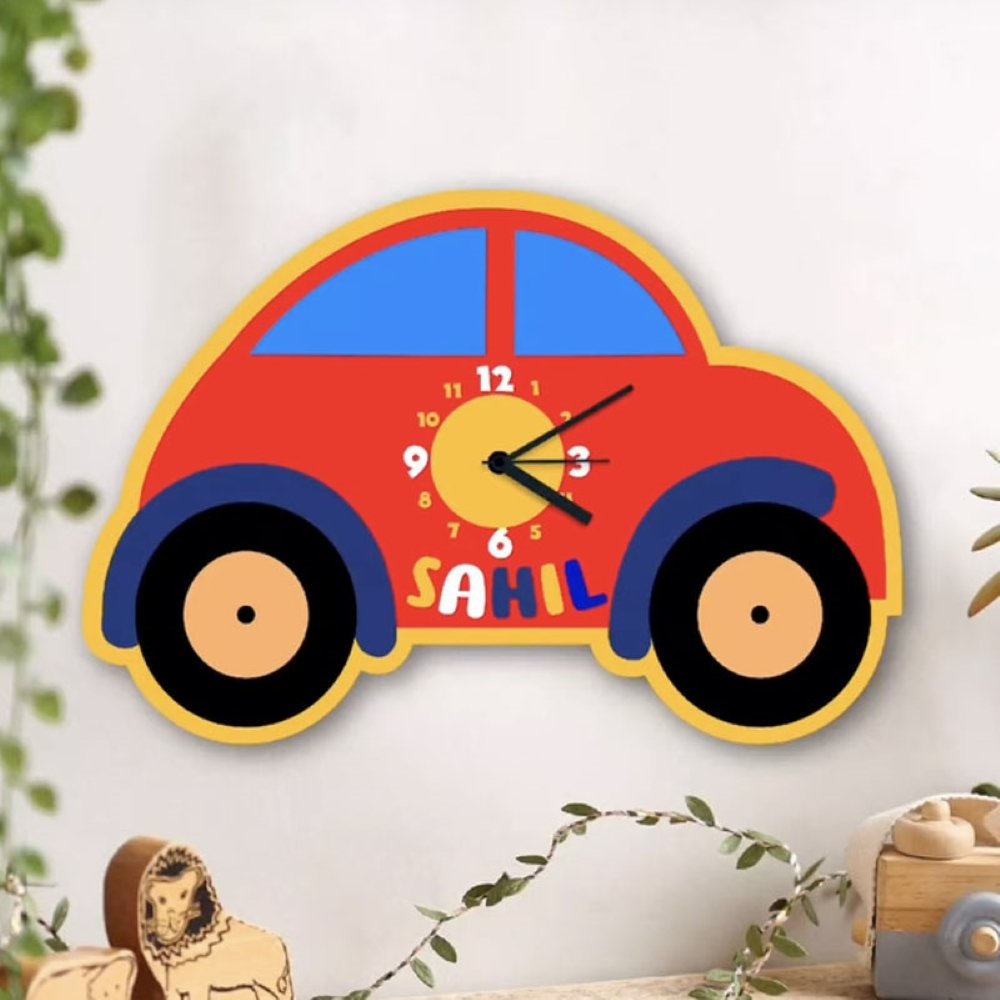 Wall Clock- Car