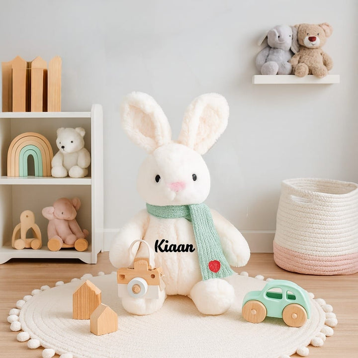 Babble Wrap SnugScarf Bunny - Minty