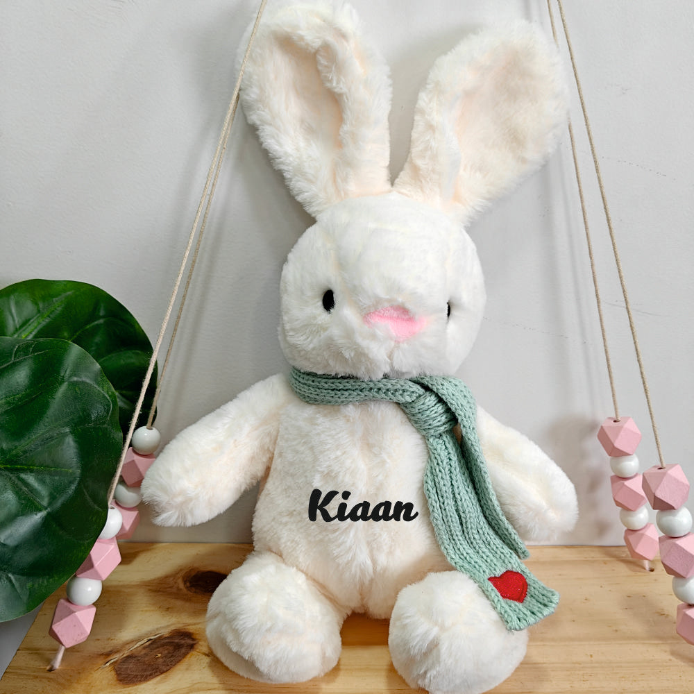 Babble Wrap SnugScarf Bunny - Minty