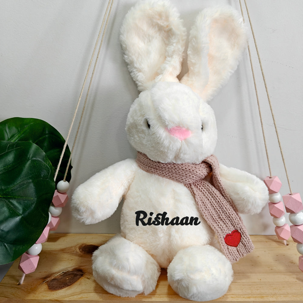 Babble Wrap SnugScarf Bunny -Mocha