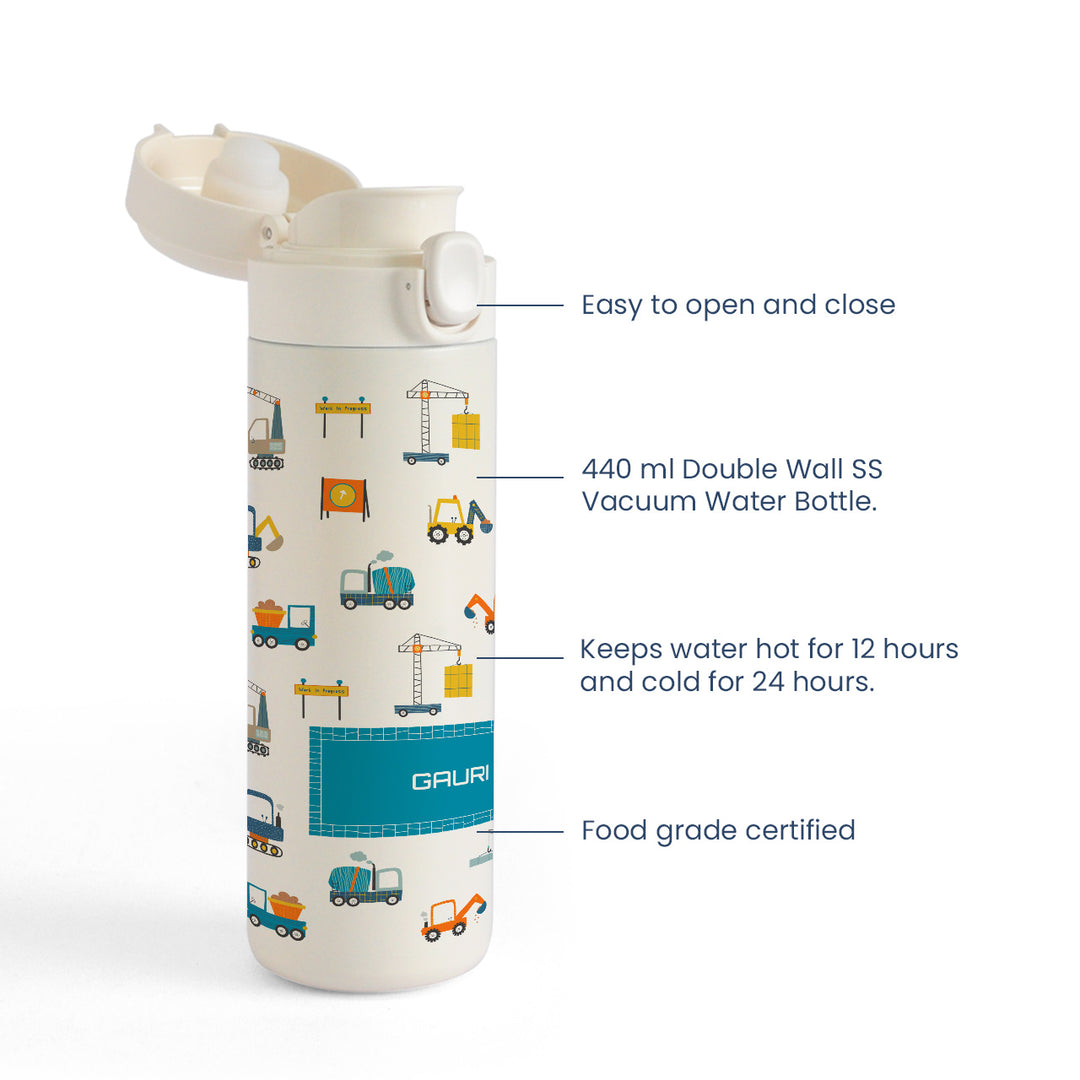Insulated Water Bottle -Construction Site
