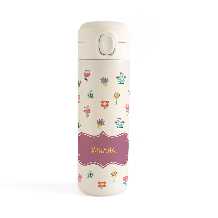Insulated Water Bottle - Enchanted Garden