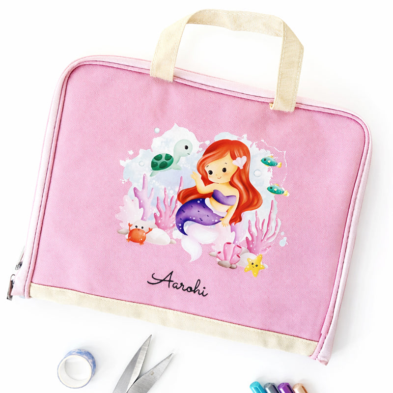 Expandable Folder - Mermaid – Babble Wrap