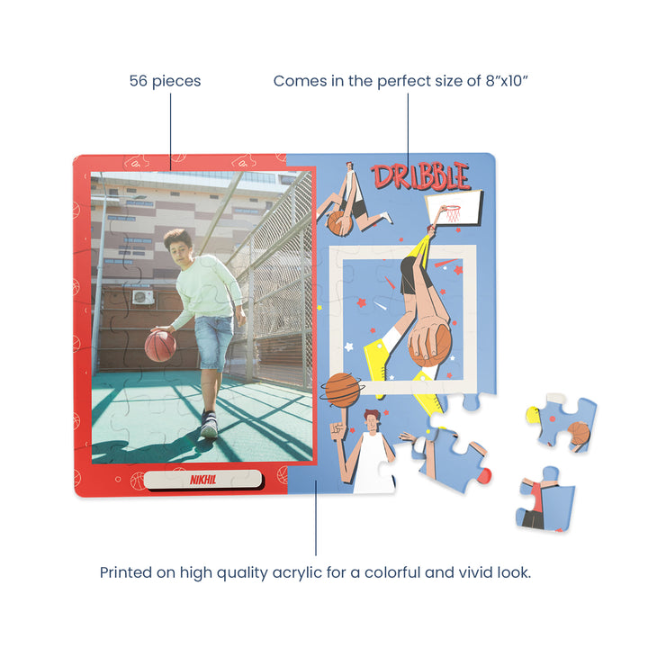Photo Puzzle - BasketBall Fever Boy