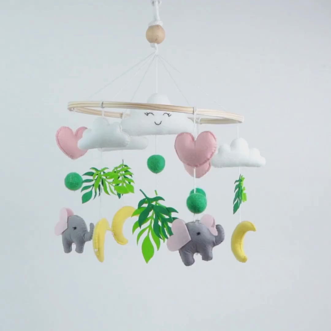 Babble Wrap Cot / Crib Mobile - Tiny Trunk